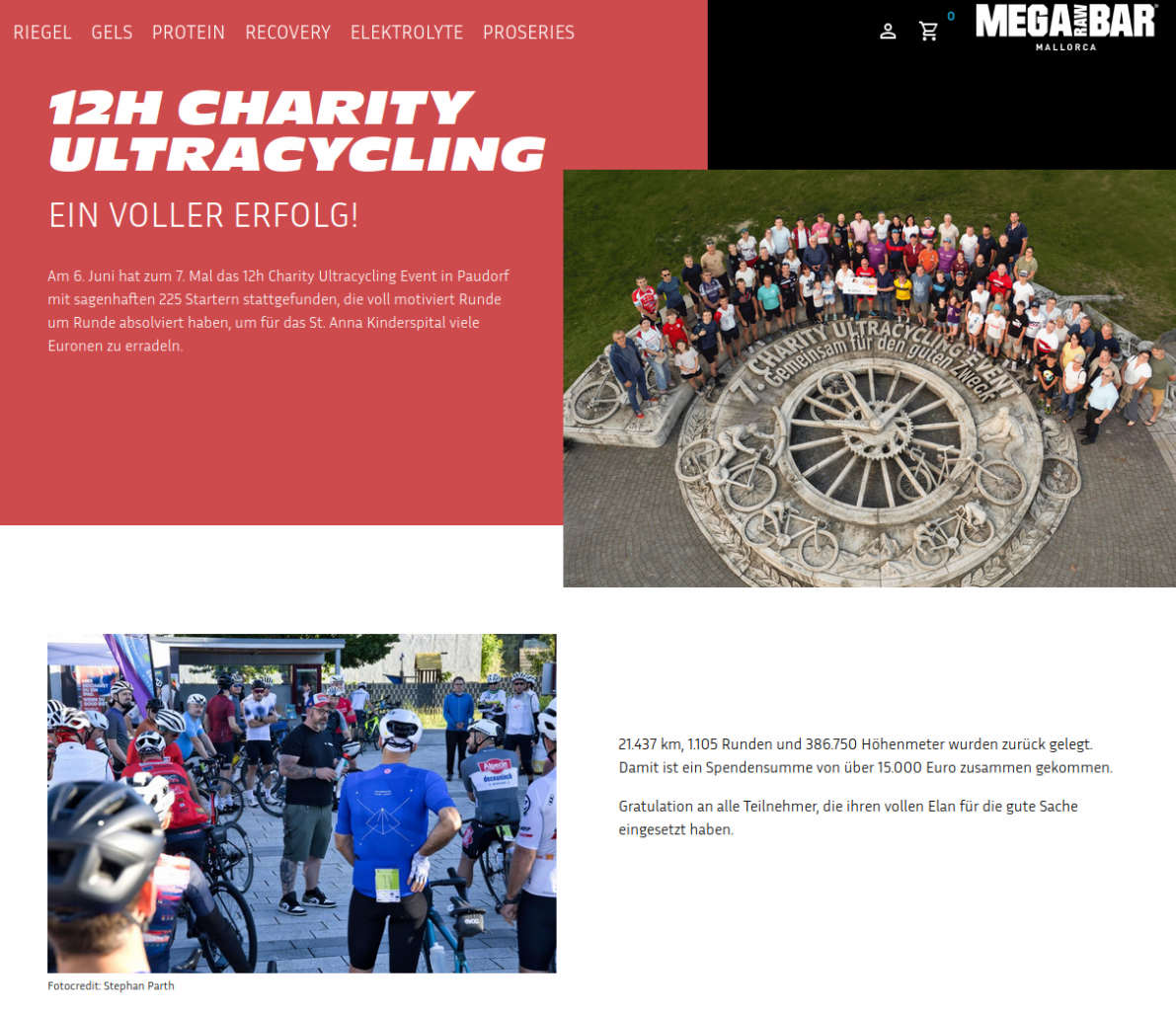 Charity Ultacycling 2026 - Gemeinde Paudorf